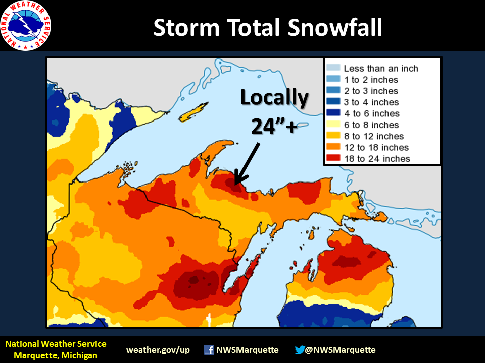 Snow Accumulation Map Mi Snow